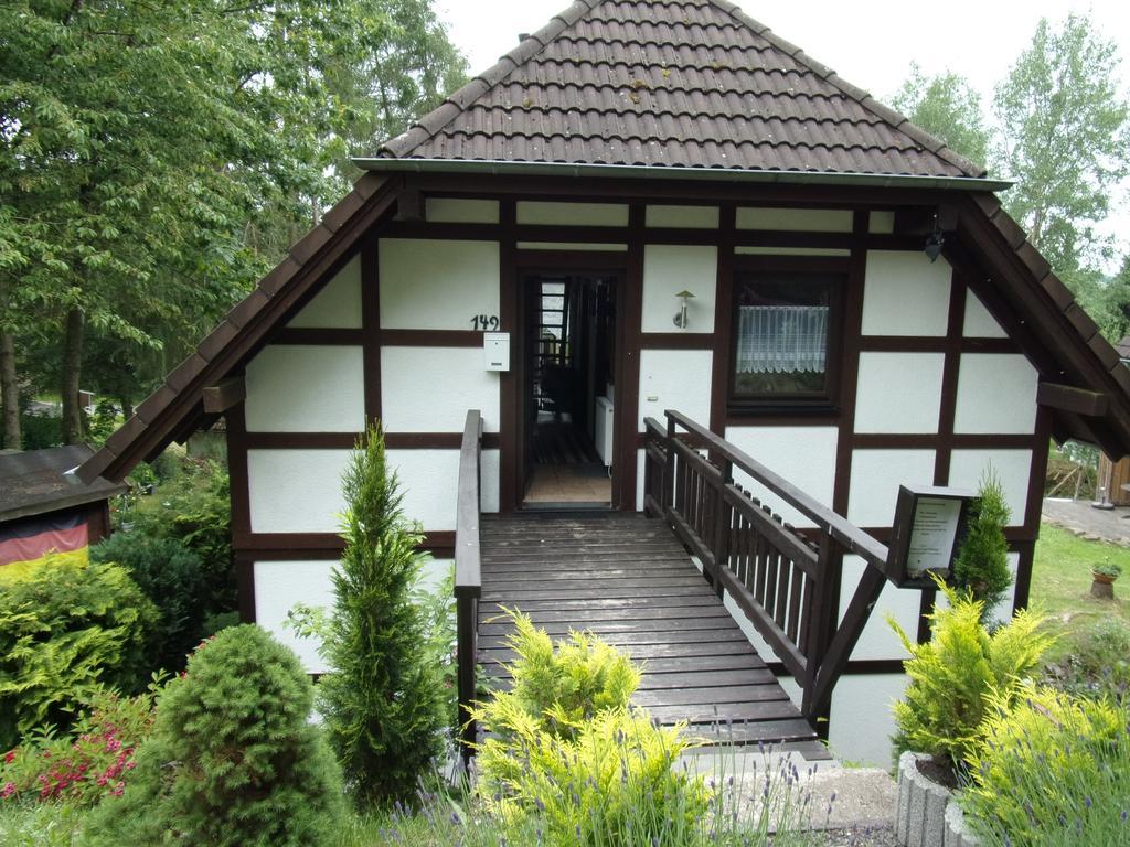 Ferienwohnung Hartmann Frankenau Exterior foto