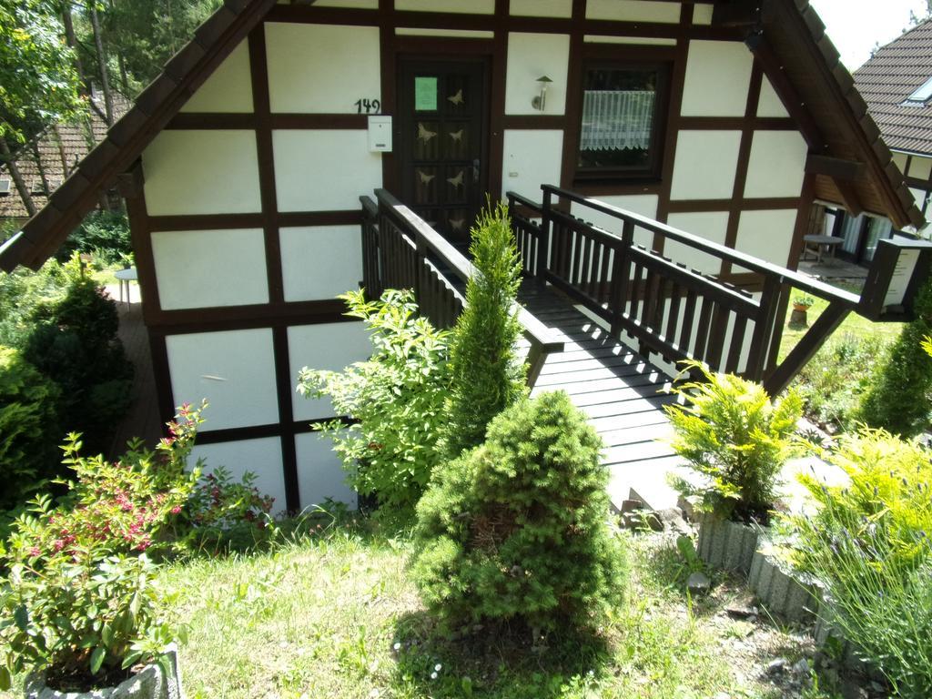 Ferienwohnung Hartmann Frankenau Exterior foto