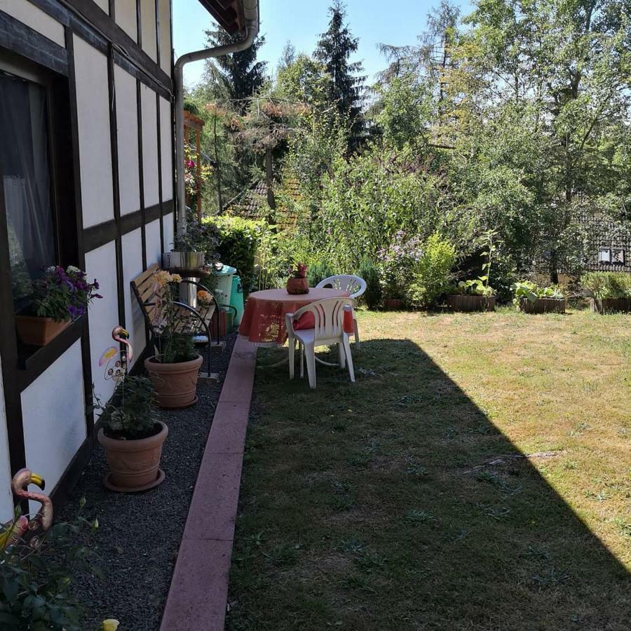 Ferienwohnung Hartmann Frankenau Exterior foto